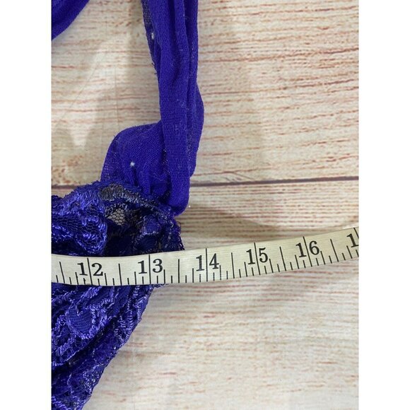 Victtoria Secet GOLD LABEL Y2K Sheer Lace Lingerie Body Suit - 36C - Picture 11 of 13